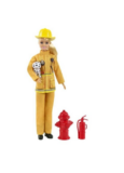 Barbie deluxe karrier játékszett - Tűzoltó GTN83 Mattel