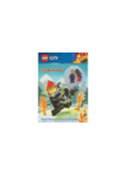 Lego City Lánglovagok - Szuper sztori - Feladványok - Képregény - ajándék tűzoltó figurával